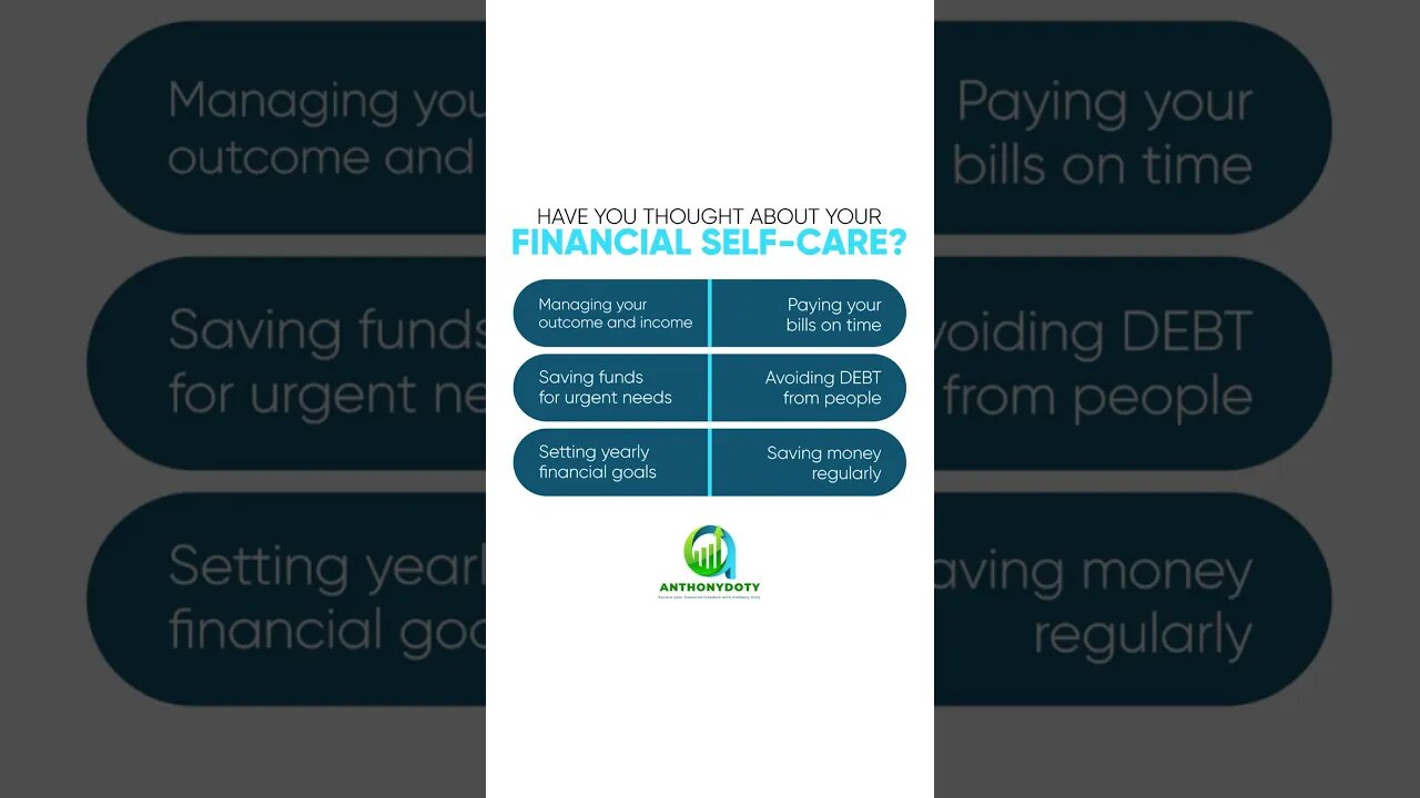 YOUR FINANCIAL WELL-BEING!