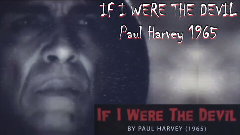 [If I Were the Devil 1965] If you haven’t seen it, it’s a must see and see again if you have