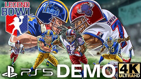 Legend Bowl Demo Gameplay | PS5 | 4K HDR (No Commentary Gaming)