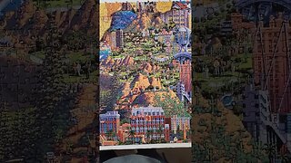 60,000 Piece What a Wonderful World Jigsaw Puzzle Day 55! #shorts #puzzle #jigsawpuzzles #puzzles