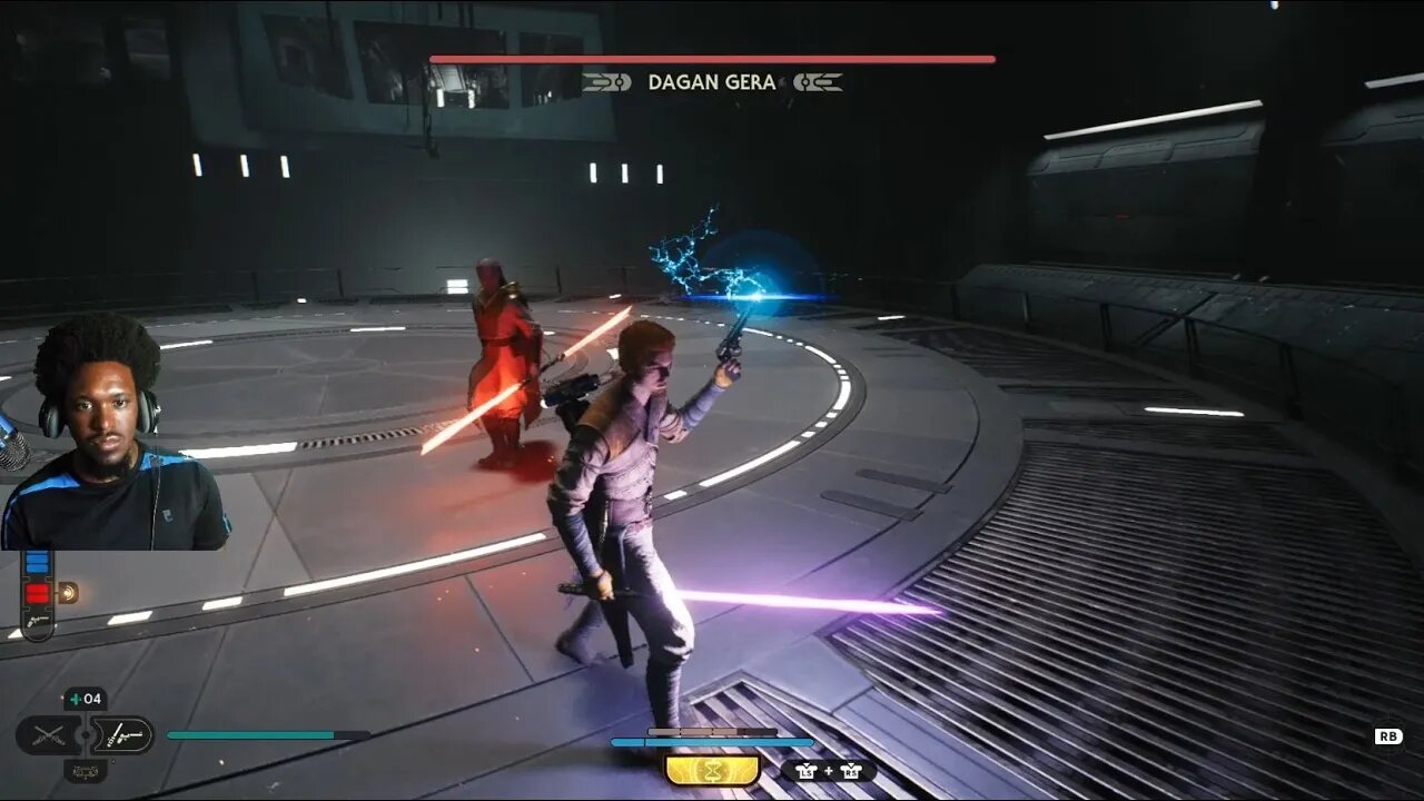 Second Dagan Gera Boss Fight Battle and Cutscenes - Star Wars Jedi Survivor