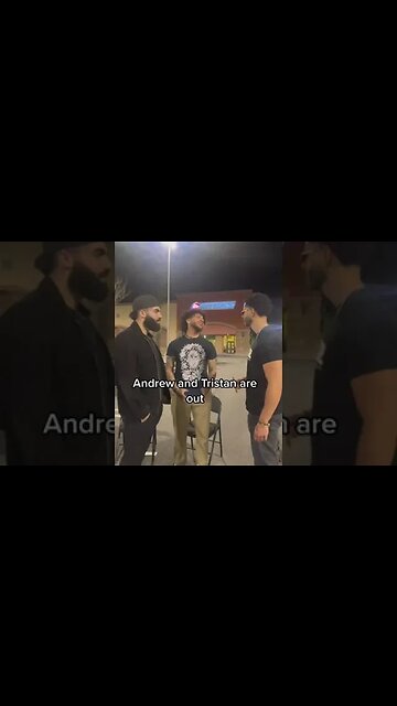 Andrew & Tristan Tate OUT ON THE BLOCK!