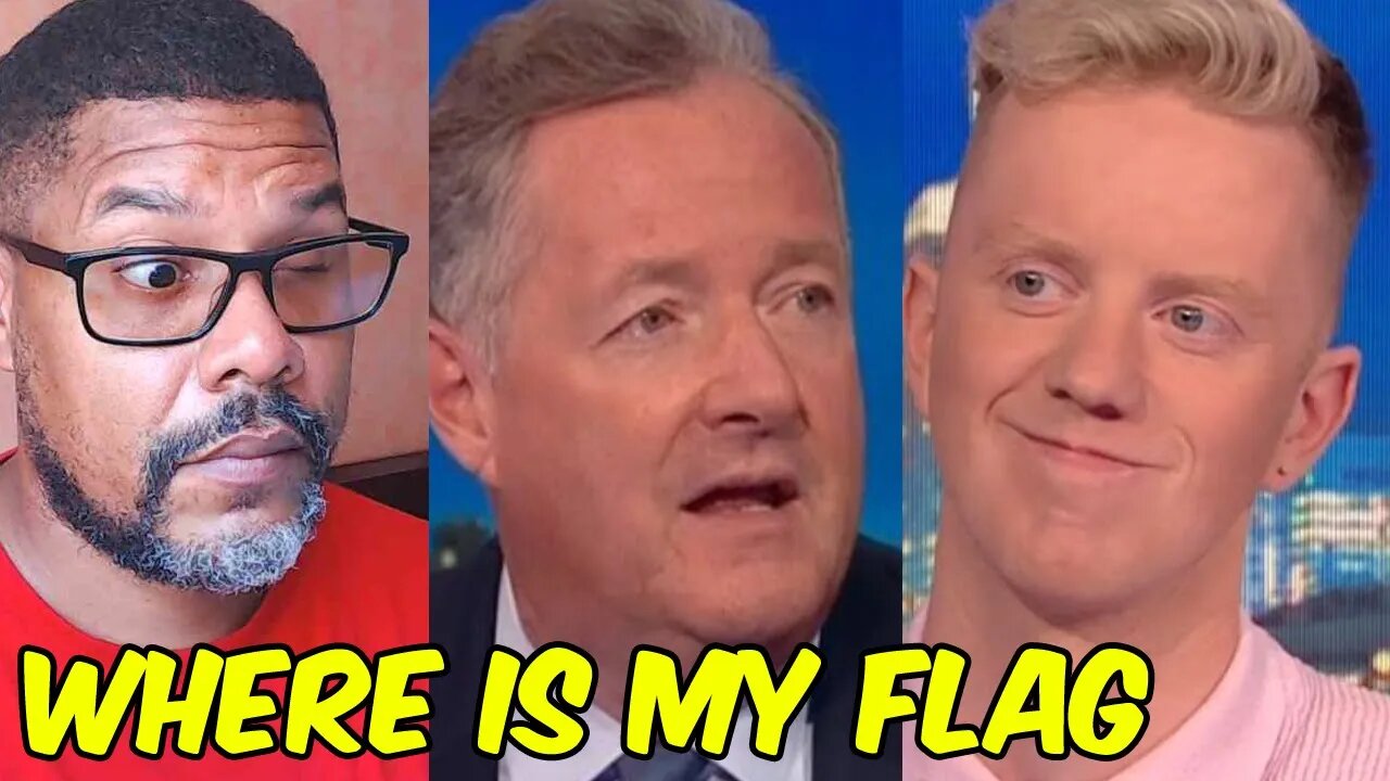"Where's My STRAIGHT Flag?!" Piers Morgan Debates James Barr