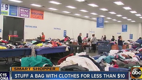 Goodwill clearance center has BIG deals for holidays