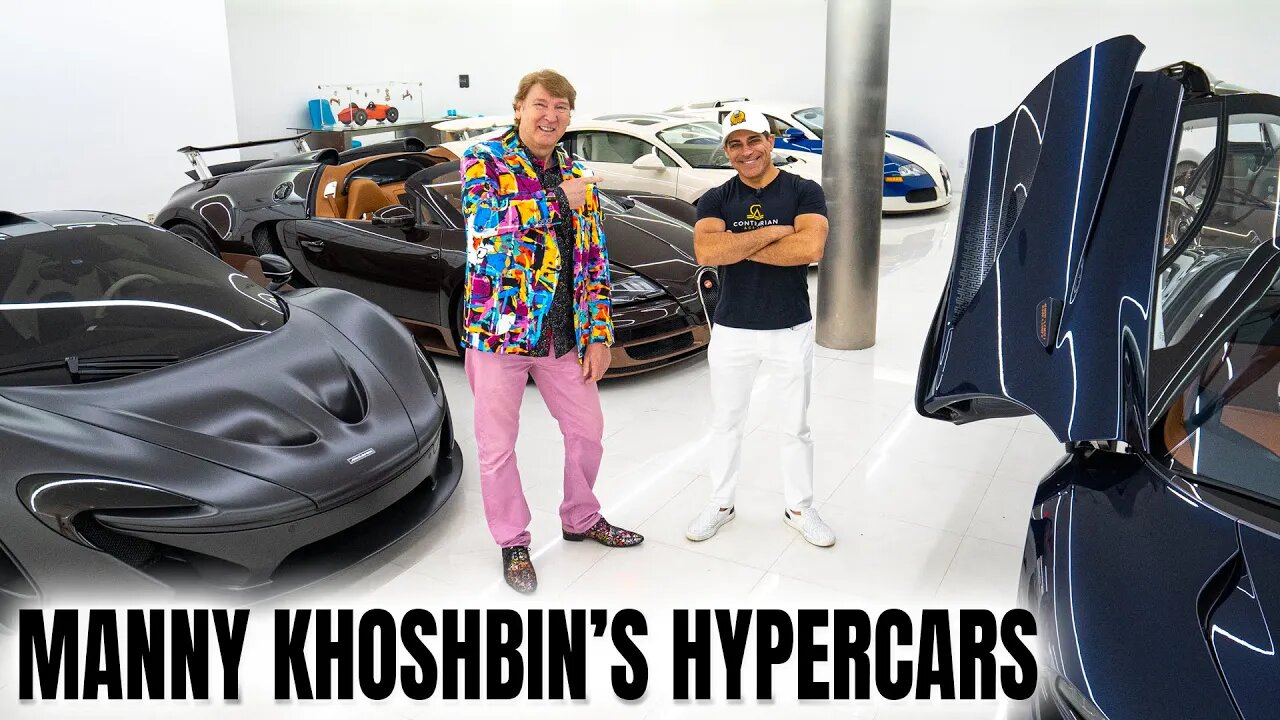 INSIDE MANNY KHOSHBIN'S INSANE HYPERCAR COLLECTION!