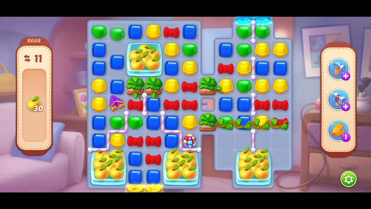 Playrix Homescapes Gameplay Walkthrough Level 8668