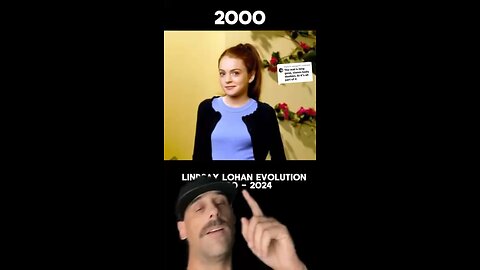 The evolution of Lindsay Lohan