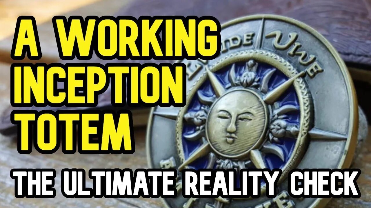 A COIN That Helps Your Reality Checks Work (Inception Totem Style)