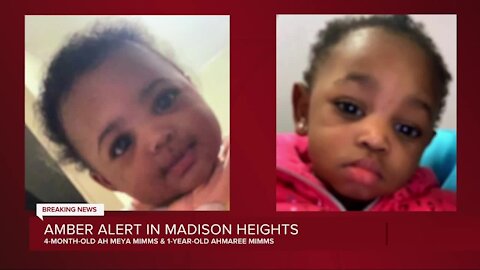 Amber alert issued for infant, toddler in Madison Heights