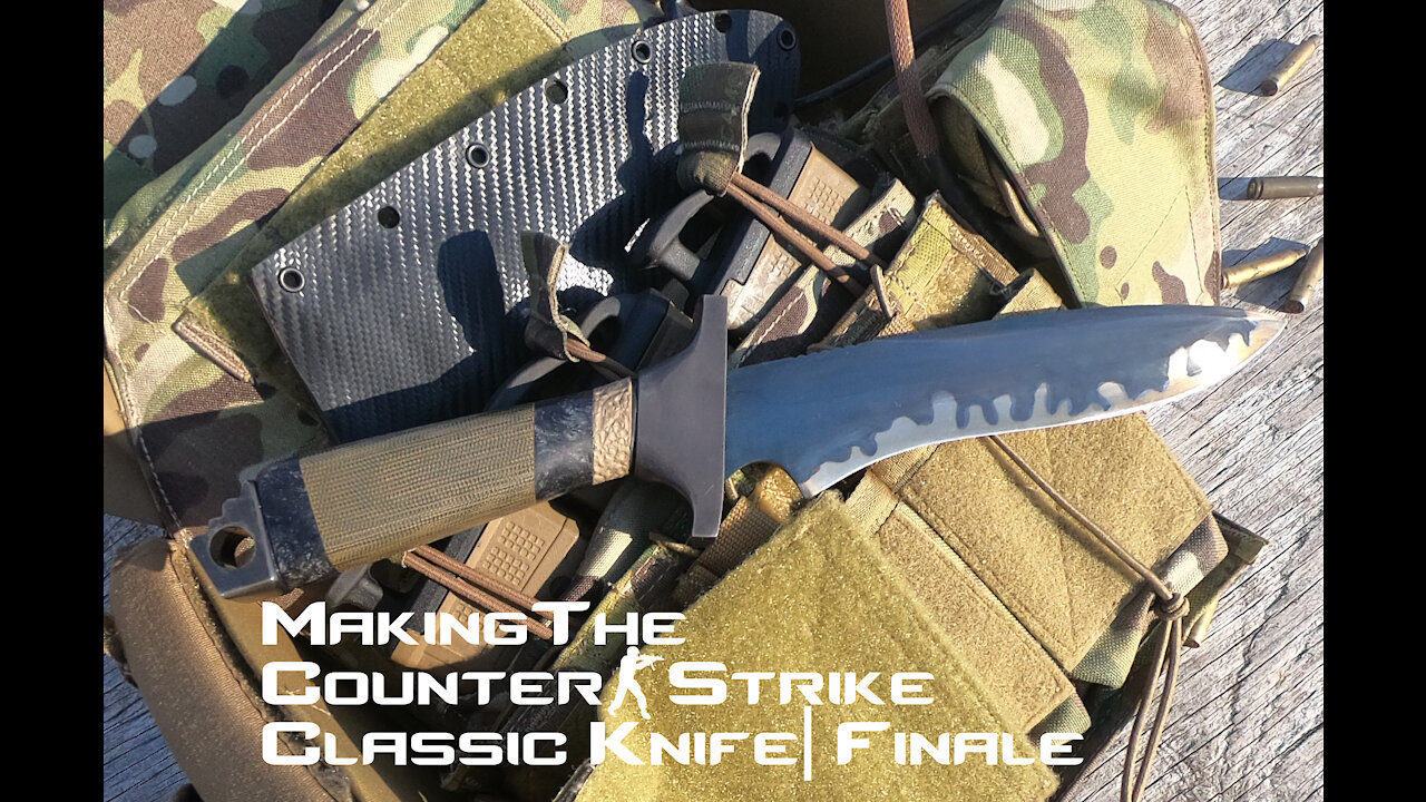 Making The Counterstrike Classic Knife- Finale