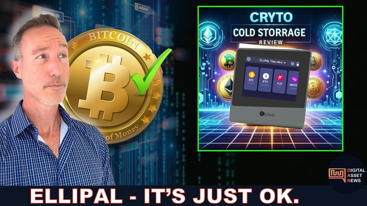 ELLIPAL COLD STORAGE CRYPTO WALLET - IT'S JUST OK. HONESTLY, IT COULD BE BETTER.