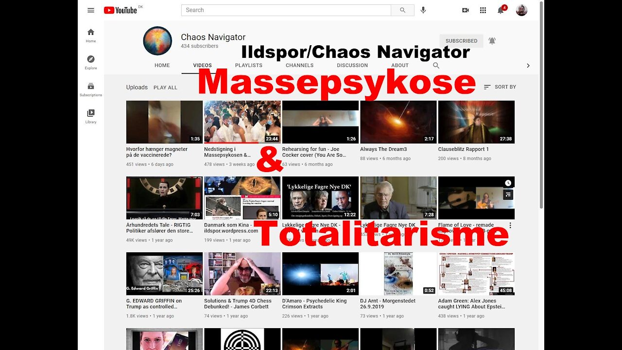 Ildspor/Chaos Navigator: Nedstigning i Massepsykosen & Befrielsen [04.05.2021]