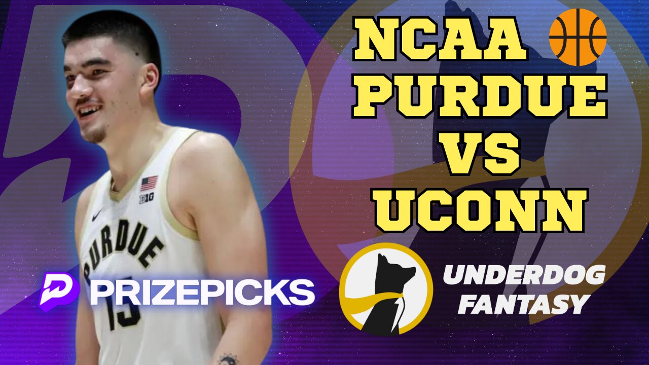 #PRIZEPICKS | #UNDERDOGFANTASY BEST PICKS FOR #NCAA CHAMPIONSHIP | 04/08/24 | #BASKETBALL | TODAY |