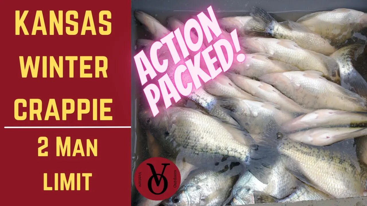 Winter Crappie fishing in Kansas