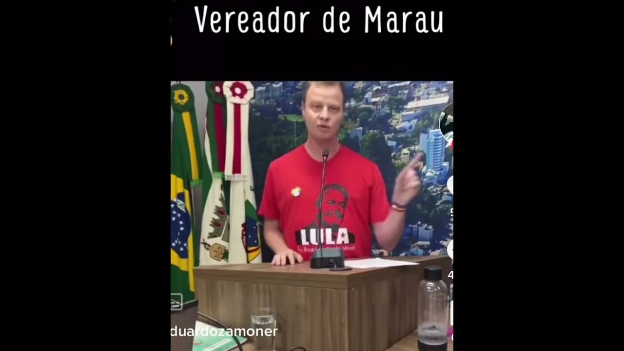 Vereador de Marau da esquerda protestando contra a paralisação, acaba falando a pura verdade #fazol