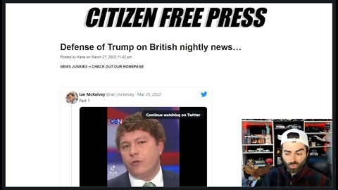 British Nightly News Actually DEFENDS Trump!