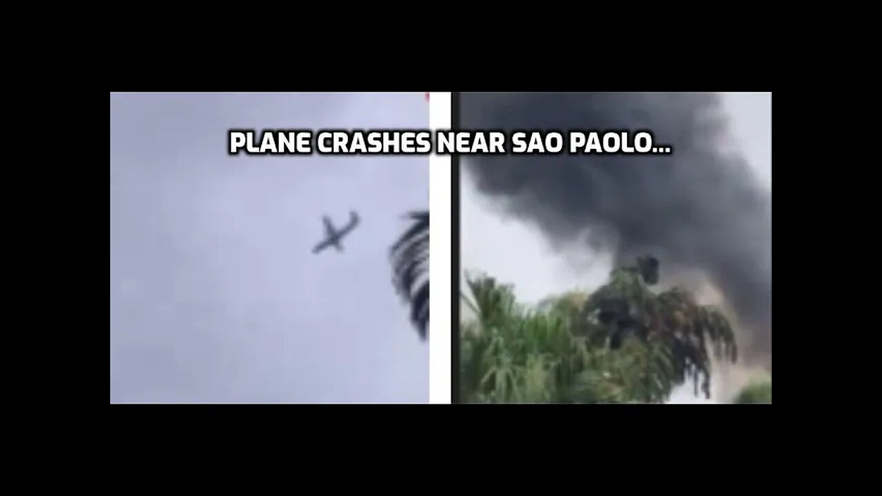 Brazil plunged into shock- plane carrying more than 60 passengers and crew crashed near São Paulo