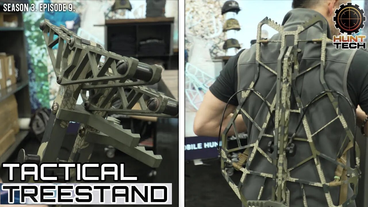 A New, Portable Hang-On Treestand for Bowhunters