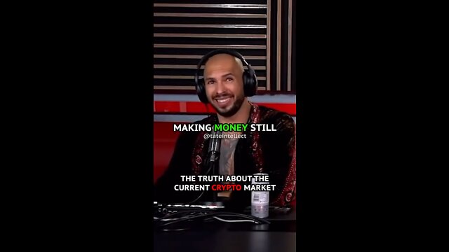ANDREW TATE SPEAKS ON CRYPTO MARKET 📊💷