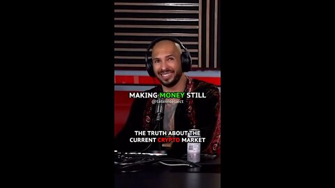ANDREW TATE SPEAKS ON CRYPTO MARKET 📊💷