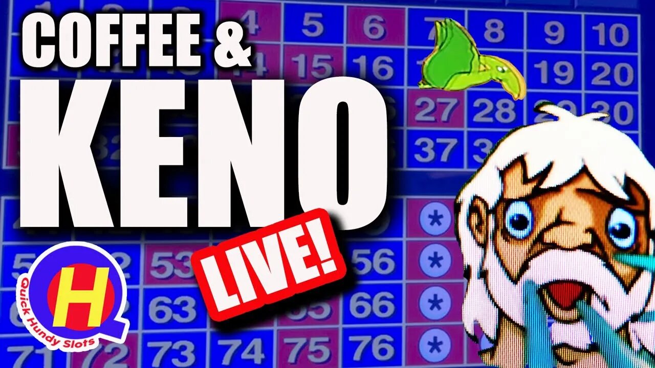 🚨LIVE! Going for Big KENO Jackpots!