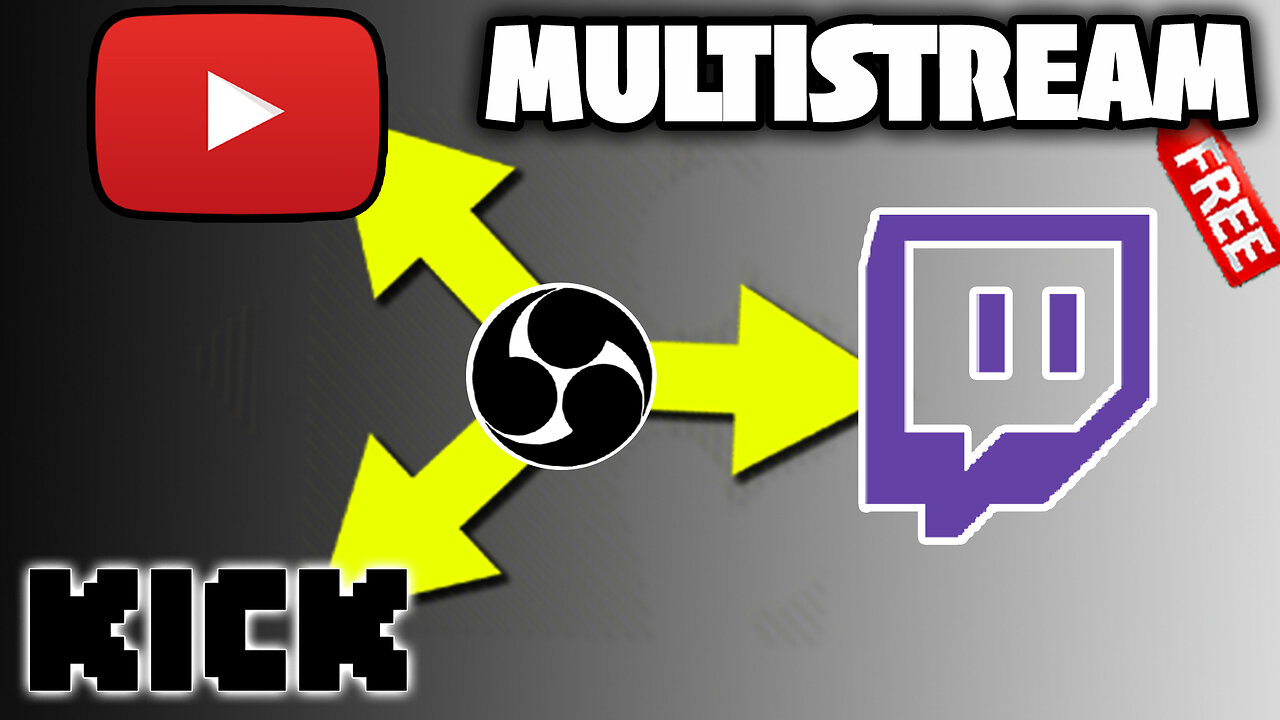 Multi Stream With OBS FREE!