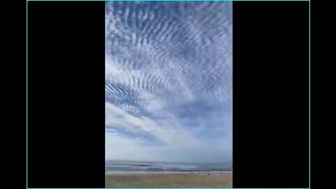 H.A.A.R.P. Weather Warfare - Extreme Frequency Blast in Australian Sky. Cymatics Pattern in the Sky