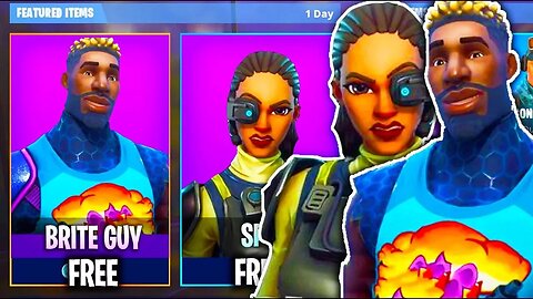 *NEW* Season 4 FREE VBUCKS + BRITE BAG + NEW SKINS + CLINGEY STICK GRENADE in Fortnite Battle Royale