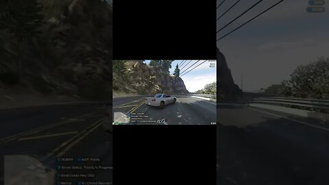 Pursuit ends in Crash #gaming #floridastaterp #gta5