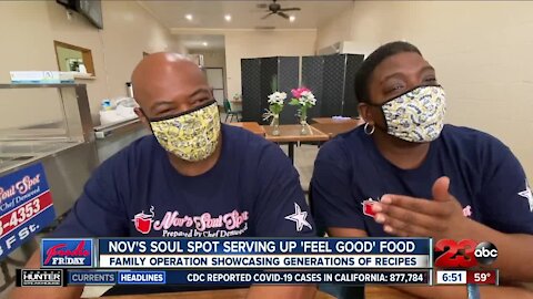 Nov's Soul Spot serving up 'feel good' food!