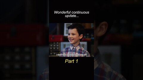 The young Sheldon