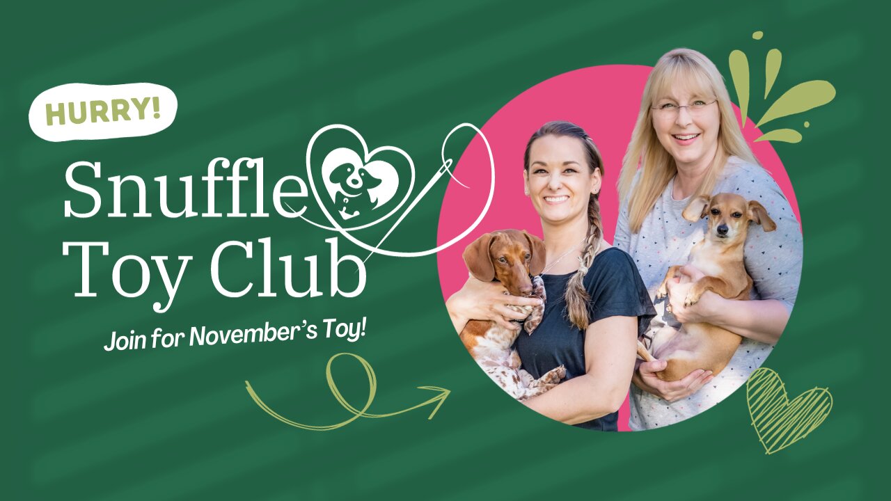 Snuffle Toy Club - November Sign Up