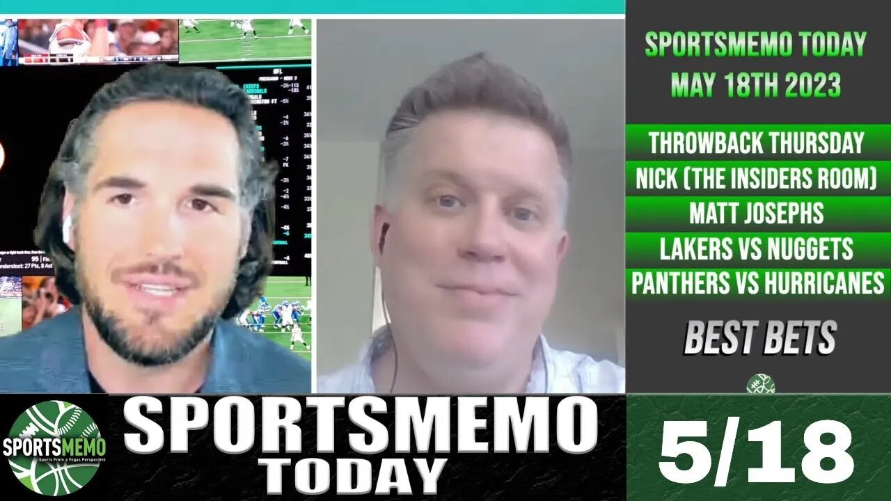 Free Sports Picks | Lakers vs Nuggets Game 2 | NHL Playoffs | NFL Futures | SM Today 5/18