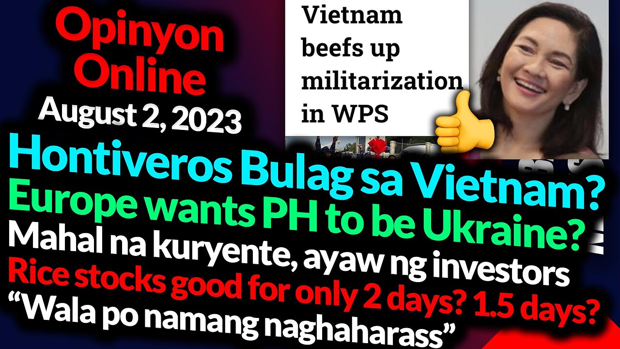 Europe wants PH to be next Ukraine - Hontiveros Mali Nanaman - GTNR with Ka Mentong and Ka Ado