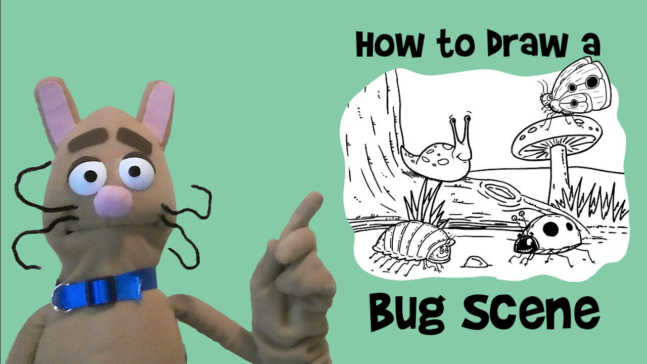 How to Draw a Bug Scene