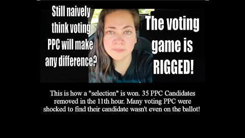 Still naively think voting PPC will change anything?