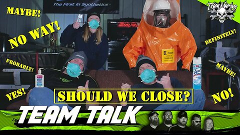 TEAM TALK: SHOULD WE CLOSE?