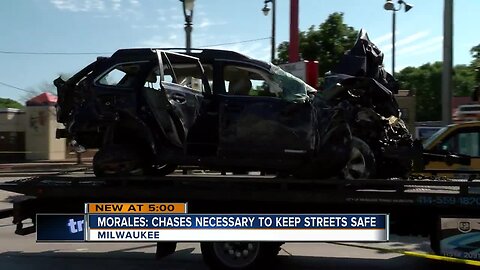 Chief Morales says chasing is necessary after serious crash