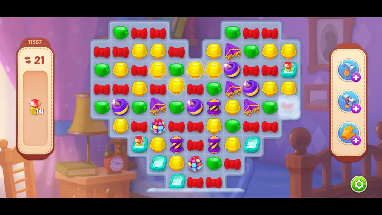 Playrix Homescapes Gameplay Walkthrough Level 11587