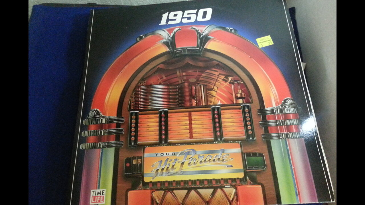 Time Life Records Your Hit Parade 1950 Hits Double LP 1990 Release