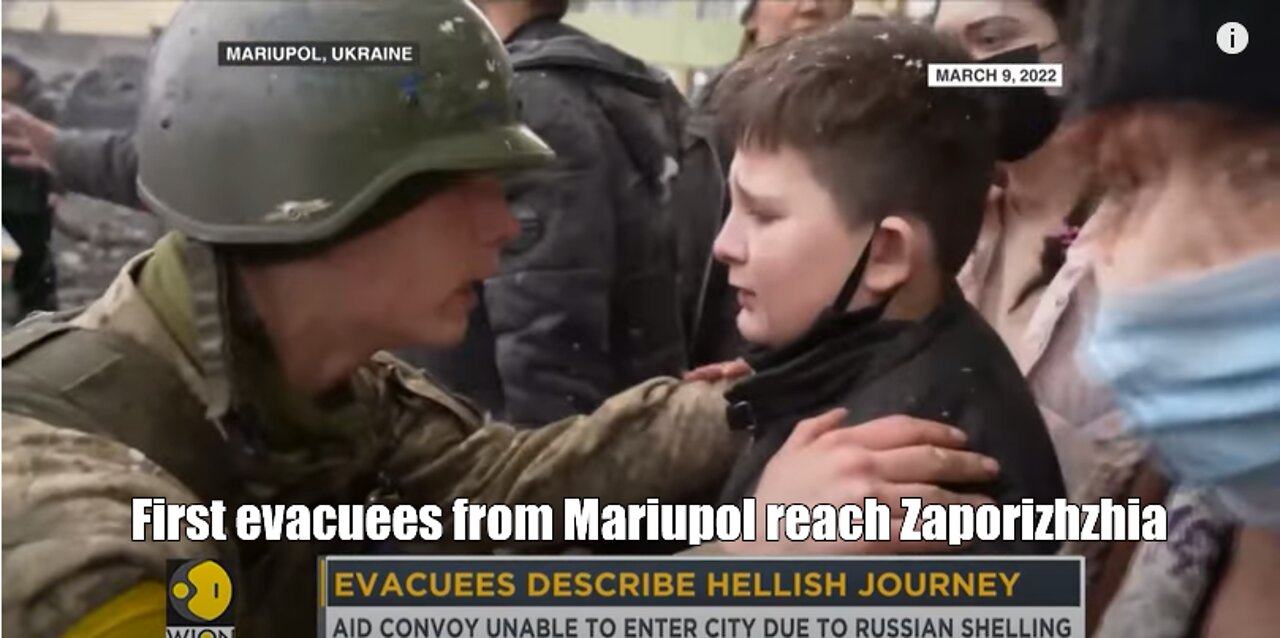 Russia-Ukraine Conflict: First evacuees from Mariupol reach Zaporizhzhia