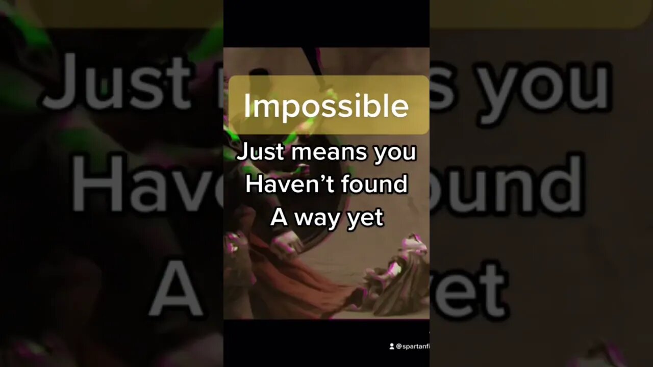 The meaning of impossible