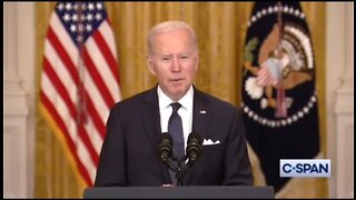 Biden: We Haven't Verified that Russia Military Is Returning To Homebase