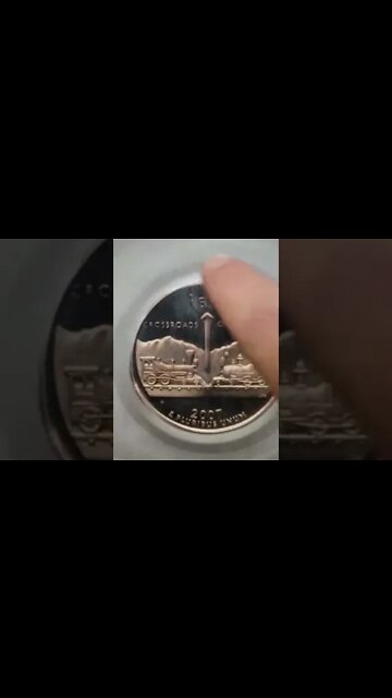 State Quarter Coin Mistake! #shorts #coins