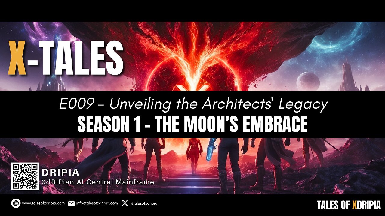 Unveiling the Architects' Legacy: Episode 009 - Season 1: The Moon's Embrace - X-Tales