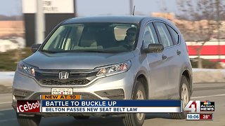 Buckle up or get pulled over, new Belton ordinance says