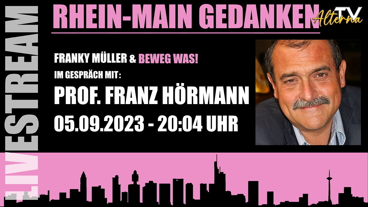 Rhein Main Gedanken 140-Beweg Was! Im Gespräch mit Prof. Franz Hörmann