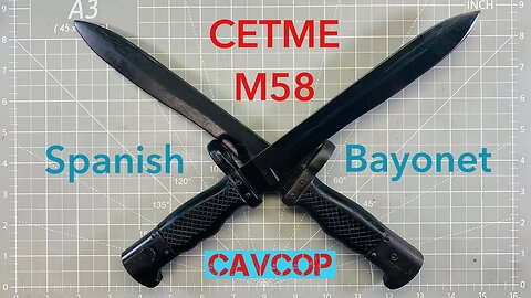 CETME M58 BOLO BAYONET