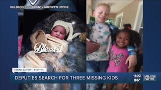 Authorities asking for help finding 3 children missing in Hillsborough county