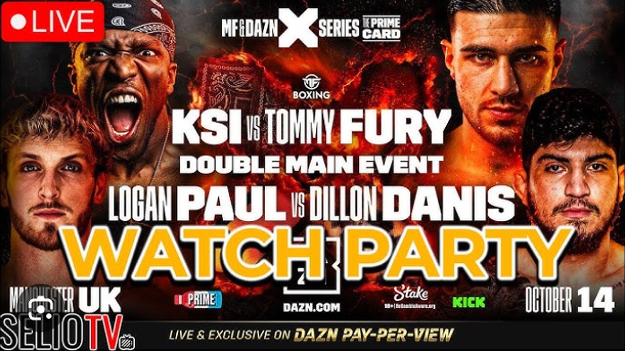 [[FREE-HD]]>>🥊Youtuber Boxing Fight Free live Streams⤵️ 🥊Watch Live 👉 @espnfree24tv 🔴KSI vs Tommy Fury 🔴Paul vs Danis 🔴Shabazz vs Muhsein 🔴Bustamante vs Albaher 🔴Salt Papi vs Slim Albaher 🔴Deen the Great vs Walid S